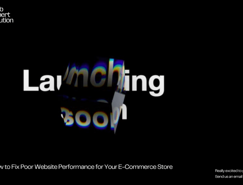 How to Fix Poor Website Performance for Your E-Commerce Store