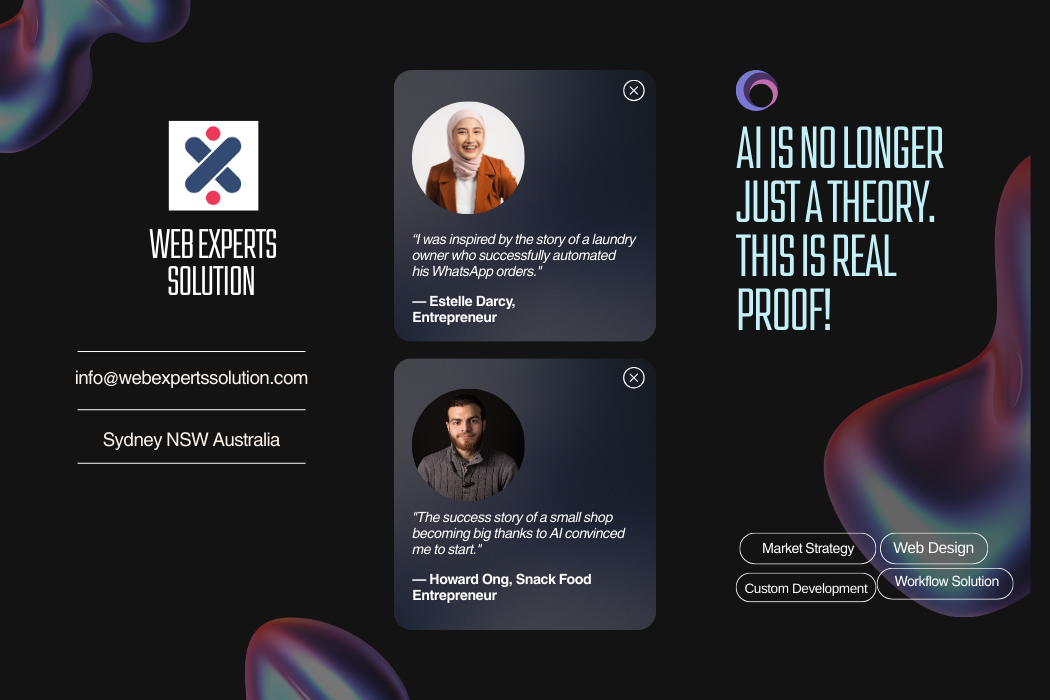 Business owner using AI automation tools on a laptop to manage tasks efficiently